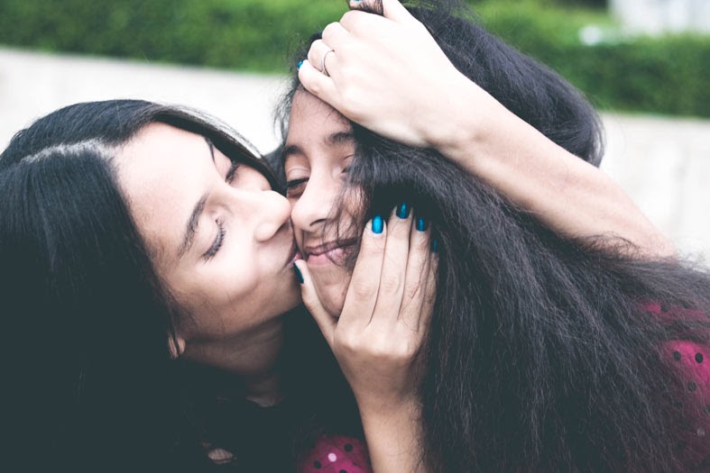 Bricolage Behavioral Health mom kissing daughter