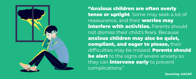 Bricolage Behavioral Anxiety in children