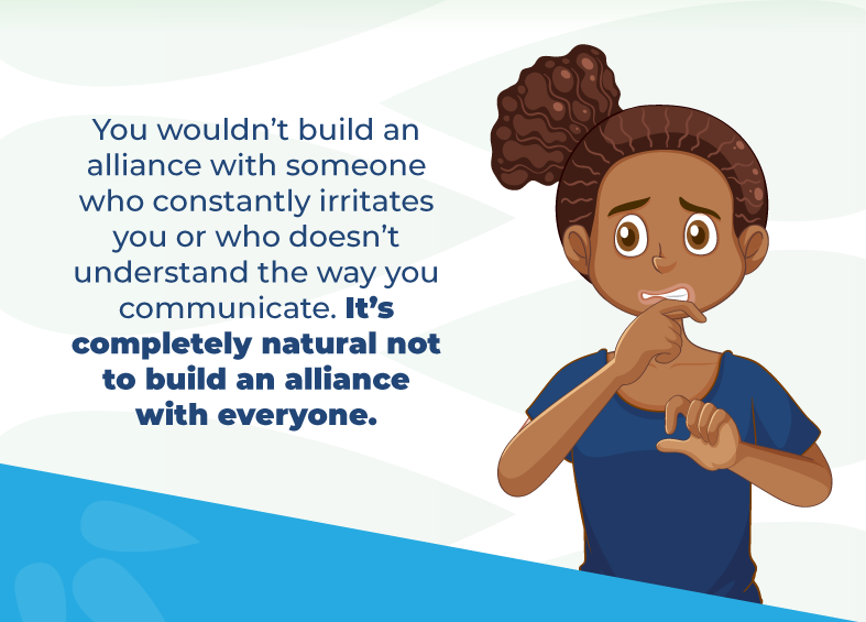 how can my child trust a therapist if they don't want to be in therapy what it takes to build a therapeutic alliance
