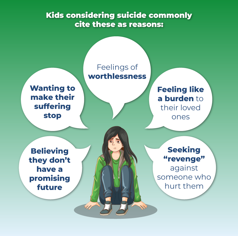 why would my child want to kill themselves