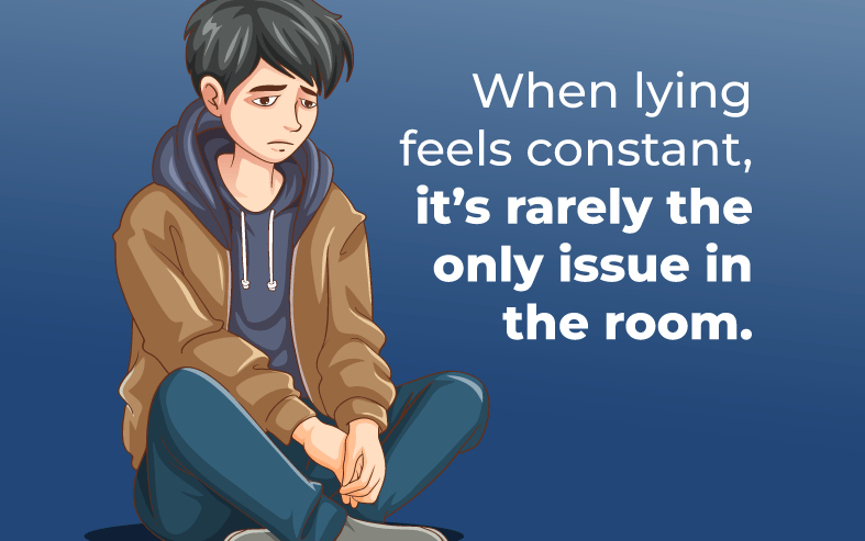 why is my teen compulsively lying